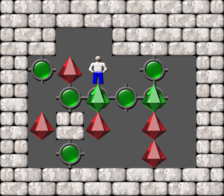 Сокобан More Bugs collections уровень 90